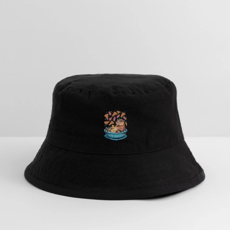 Capybara chill zone - pizza, soda, relaxation Stanley/Stella Recycled Bucket Hat