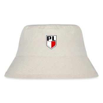 Polish flag national colours Polish - Stanley/Stella Recycled Bucket Hat - natural - Front