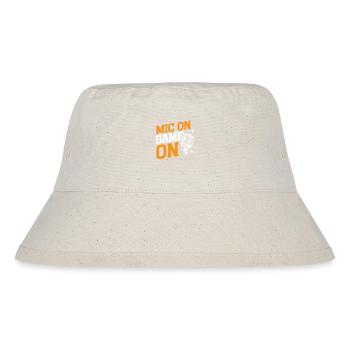 Funny Sports Announcer - Stanley/Stella Recycled Bucket Hat - natural - Front