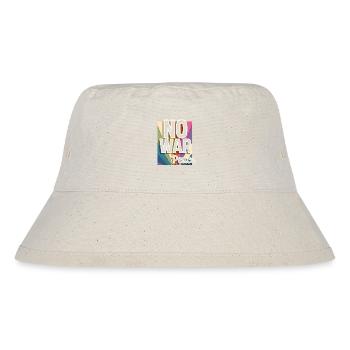 Peace Peace Freedom No War - Stanley/Stella Recycled Bucket Hat - natural - Front
