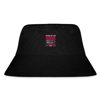 School Counselor This Is My Counseling - Stanley/Stella Recycled Bucket Hat - black - Front