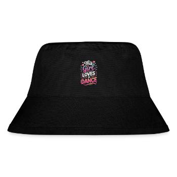 Tanzen Spruch Mädchen Tanz Lustig Tanzen Geschenk - Stanley/Stella recycelter Bucket Hat - Schwarz - Vorne