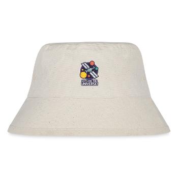 SPACE STATION, EXPLORE THE UNIVERSE - Stanley/Stella Recycled Bucket Hat - natural - Front