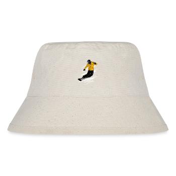 Snowboarder - Stanley/Stella recycelter Bucket Hat - Naturweiß - Vorne