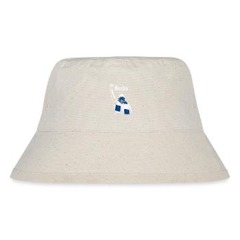 Berliner Demonstration Motiv - Stanley/Stella recycelter Bucket Hat - Naturweiß - Vorne