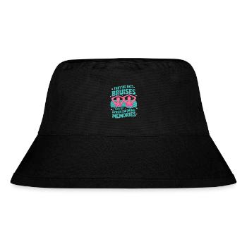 Synchronschwimmen Kunstschwimmen Wassersport - Stanley/Stella recycelter Bucket Hat - Schwarz - Vorne