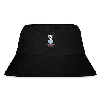 Always Carry a Little Happiness - Stanley/Stella Recycled Bucket Hat - black - Front