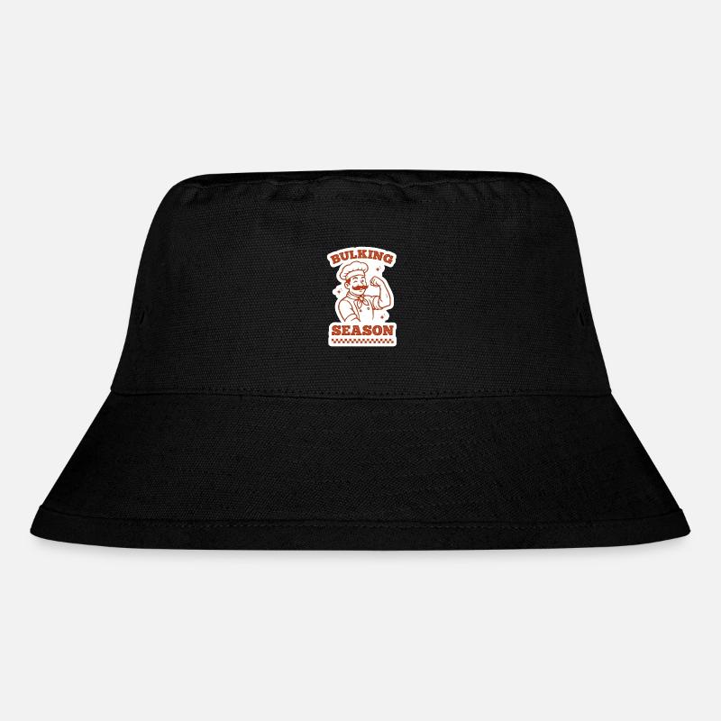 Bulking Season - Stanley/Stella recycelter Bucket Hat - Schwarz