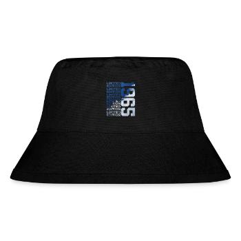61 JAHRE LIMITED EDITION 1965 61. GEBURTSTAG - Stanley/Stella recycelter Bucket Hat - Schwarz - Vorne