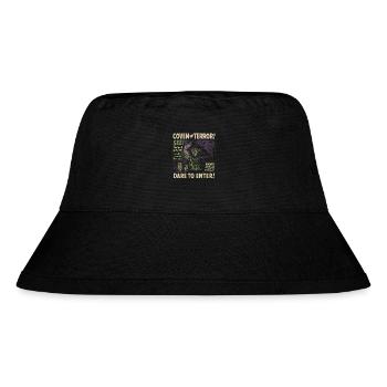 Coven of Terror Witch Movie Poster Halloween - Stanley/Stella Recycled Bucket Hat - black - Front