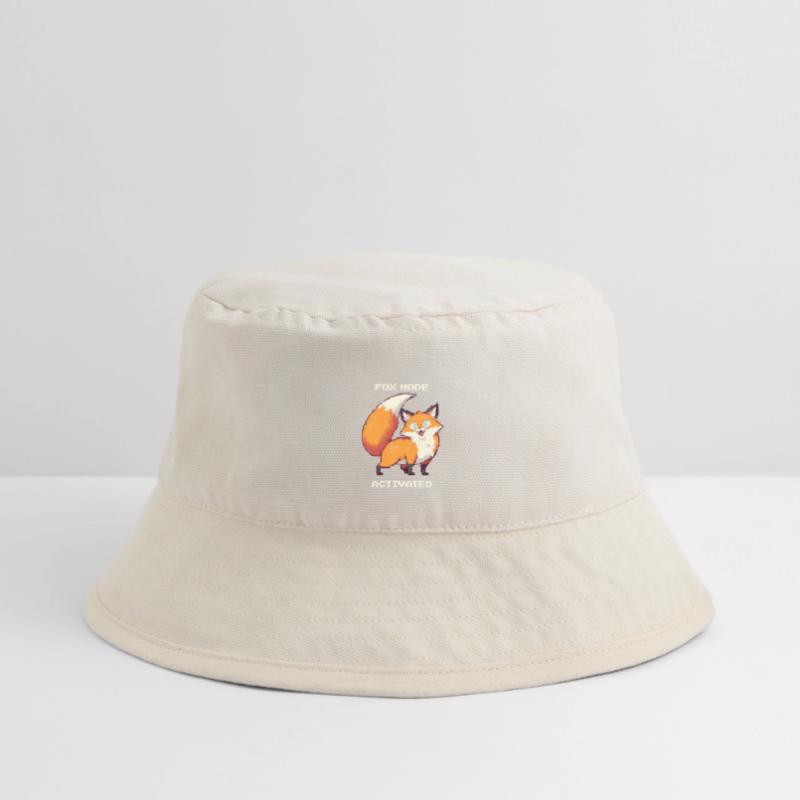 Fox Mode Enabled | derpy fox humor Stanley/Stella Recycled Bucket Hat