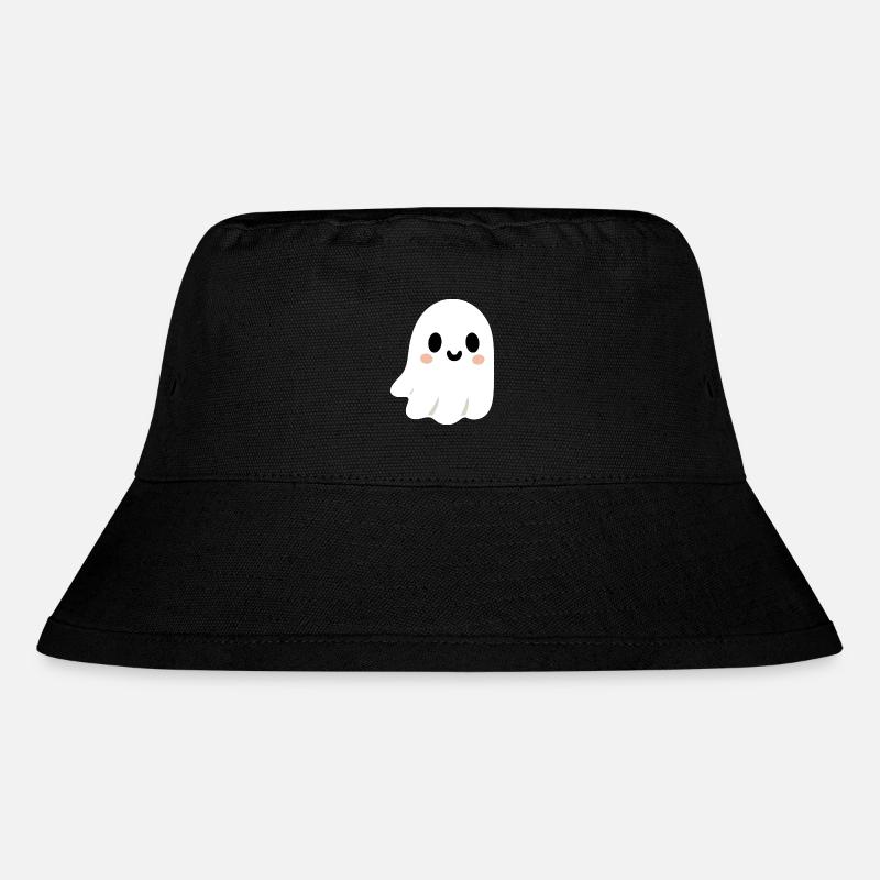Niedlicher Geist - Stanley/Stella recycelter Bucket Hat - Schwarz