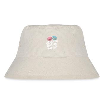 Macaron French Desserts - Stanley/Stella Recycled Bucket Hat - natural - Front