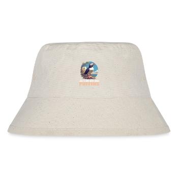 Puffin Papageientaucher - Stanley/Stella recycelter Bucket Hat - Naturweiß - Vorne