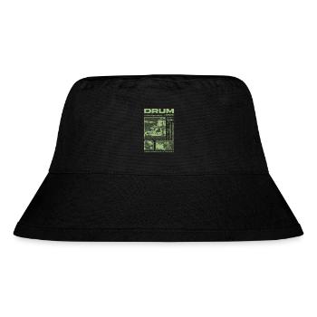 Rock Drummer Drum Player Streetwear - Stanley/Stella Recycled Bucket Hat - black - Front