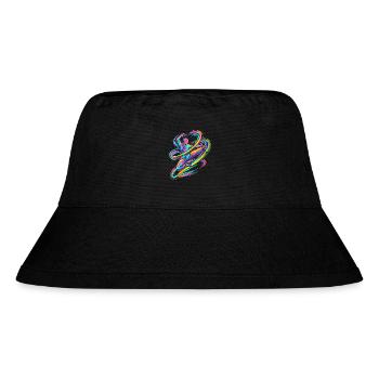 Karate - Stanley/Stella recycelter Bucket Hat - Schwarz - Vorne