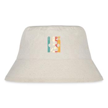 Adopt Cat - Stanley/Stella Recycled Bucket Hat - natural - Front