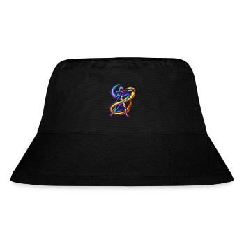 Boxen - Stanley/Stella recycelter Bucket Hat - Schwarz - Vorne