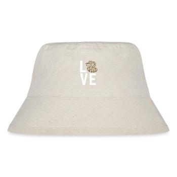 Königspython Schlangen LOVE Terrarium Python - Stanley/Stella recycelter Bucket Hat - Naturweiß - Vorne