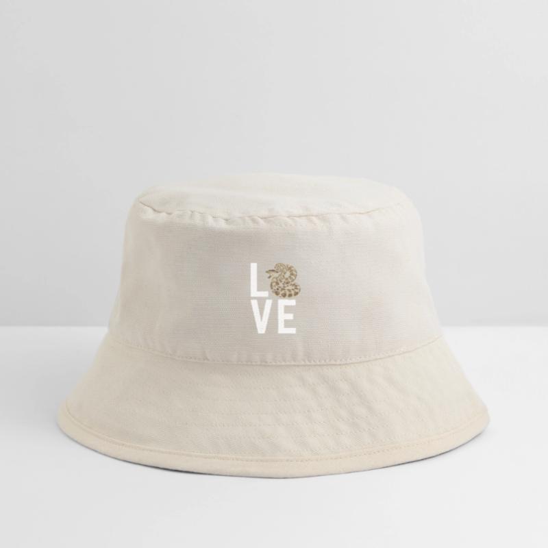 King Python Snakes LOVE Terrarium Python Stanley/Stella Recycled Bucket Hat