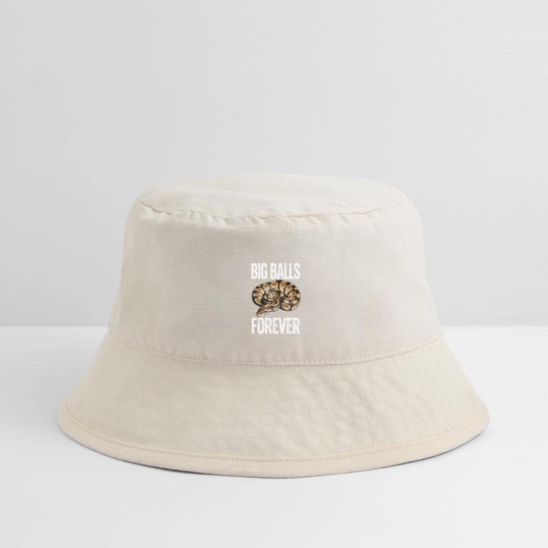 Königspython Schlangen Liebhaber Terrarium Python Stanley/Stella recycelter Bucket Hat