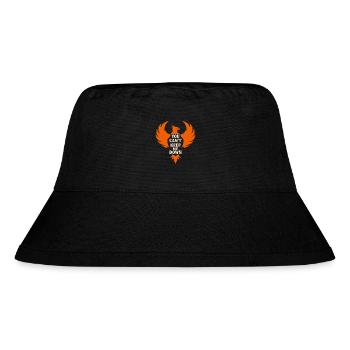 Heilungsreise Zur Transformation Innerer Stärke - Stanley/Stella recycelter Bucket Hat - Schwarz - Vorne