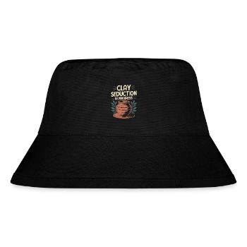 Gifts For Pottery Makers Clay Seduction Progress - Stanley/Stella Recycled Bucket Hat - black - Front