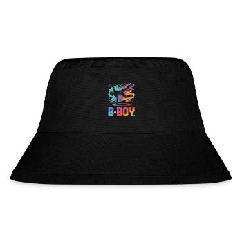 B-Boy Breakdance Streetstyle Breakdancer - Stanley/Stella recycelter Bucket Hat - Schwarz - Vorne