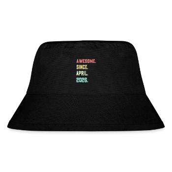 Awesome Since April 2026 - Stanley/Stella Recycled Bucket Hat - black - Front