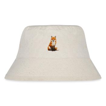 Fox - Stanley/Stella Recycled Bucket Hat - natural - Front
