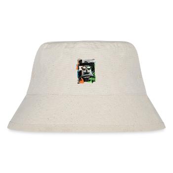 funny otter - Stanley/Stella Recycled Bucket Hat - natural - Front