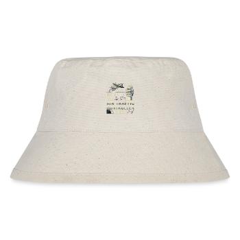 Fluglotse Air Traffic Controller Pilot - Stanley/Stella Recycled Bucket Hat - natural - Front