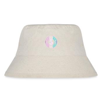 5. Geburtstag Junge Mädchen - Stanley/Stella recycelter Bucket Hat - Naturweiß - Vorne