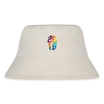 8 YEARS OLD 2018 8TH BIRTHDAY - Stanley/Stella Recycled Bucket Hat - natural - Front
