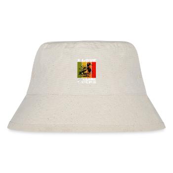Mallard Duck Stockente - Stanley/Stella Recycled Bucket Hat - natural - Front