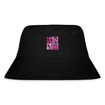 Cascades de BMX à vélo dans un style rétro pour femmes et filles - Bob recyclé Stanley/Stella - noir - Devant