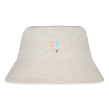 Gender Reveal Pink Or Blue Daddy Loves You Team - Stanley/Stella Recycled Bucket Hat - natural - Front