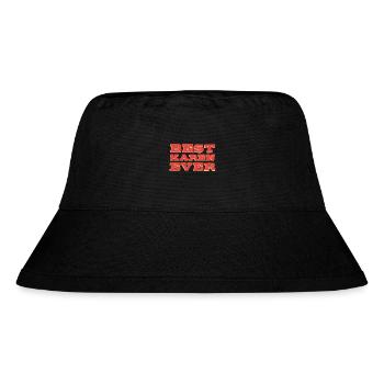 Karen - Stanley/Stella Recycled Bucket Hat - black - Front