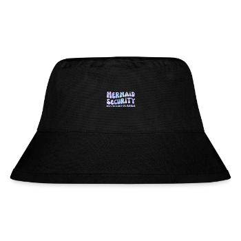 Meerjungfrauen-Sicherheit Leg dich nicht mit meiner Meerjungfrau an - Stanley/Stella recycelter Bucket Hat - Schwarz - Vorne