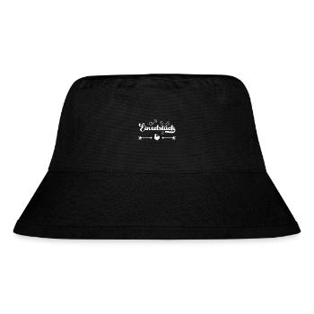 Einzelstück - Stanley/Stella recycelter Bucket Hat - Schwarz - Vorne
