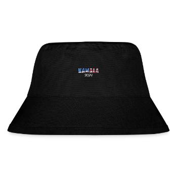 Kamala Harris 2024 For President - Stanley/Stella Recycled Bucket Hat - black - Front