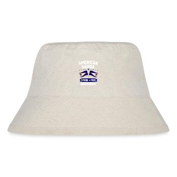 American Samoa - Stanley/Stella Recycled Bucket Hat - natural - Front