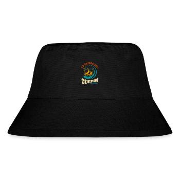 Je préfère le surf des abeilles - Autocollant - Bob recyclé Stanley/Stella - noir - Devant