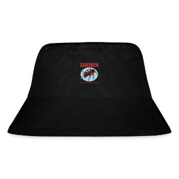 Ameisen Ameisenfarm Formicarium Ameise Geschenk - Stanley/Stella recycelter Bucket Hat - Schwarz - Vorne