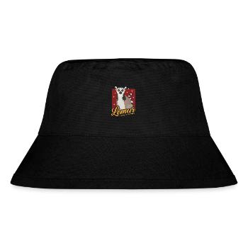 Lemur Ring-tailed lemur ringtail lemurs gift - Stanley/Stella Recycled Bucket Hat - black - Front