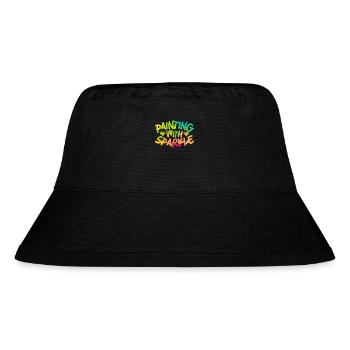 Diamanten Diamantmaler Künstler Bastler - Stanley/Stella recycelter Bucket Hat - Schwarz - Vorne