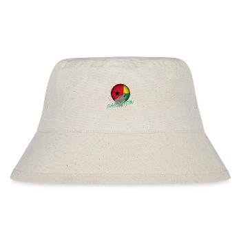 Guinea Bissau - Stanley/Stella Recycled Bucket Hat - natural - Front
