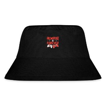 Valentinstag Gaming 14. Februar Videospiel - Stanley/Stella recycelter Bucket Hat - Schwarz - Vorne