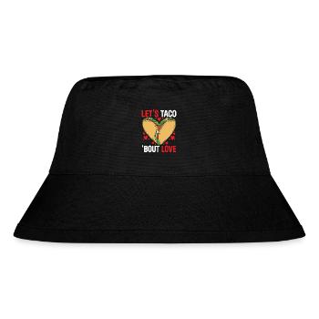 February 14 Valentine's Day Mexican Taco Eater - Stanley/Stella Recycled Bucket Hat - black - Front