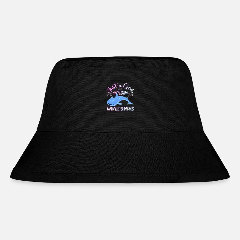 Juste une fille qui aime les requins-baleines - Plongée sous-marine - Bob recyclé Stanley/Stella - noir